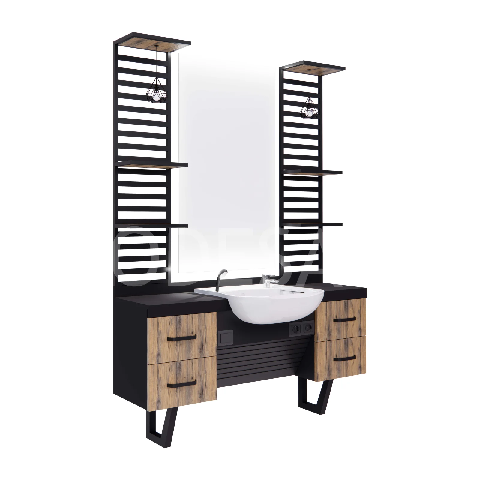 Produktbild Barber-Arbeitsplatz ODS-133