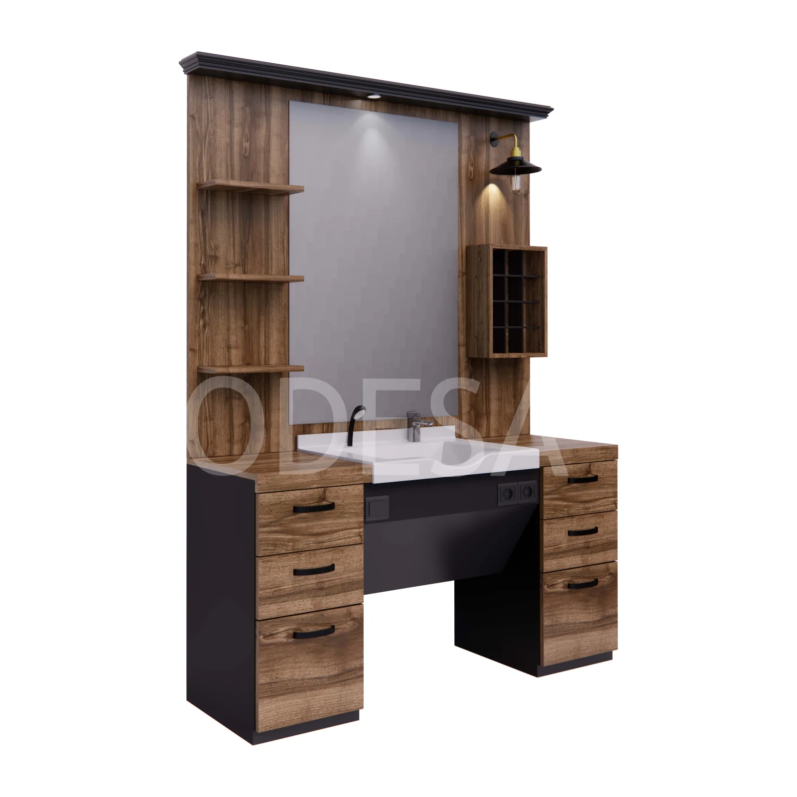 Produktbild Barber-Arbeitsplatz ODS-138